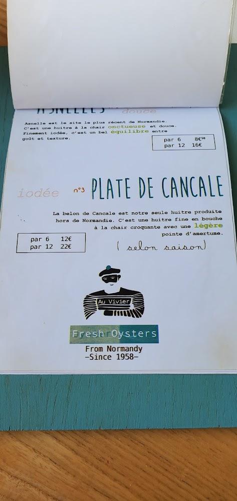 La Cabane du Vivier - Menu Image 4
